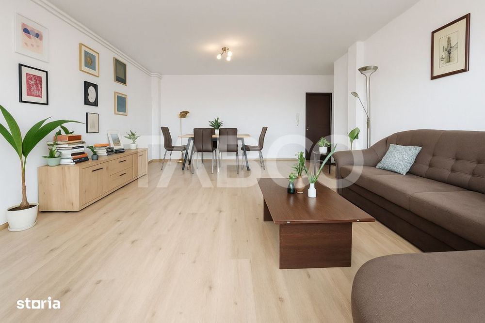 Apartament de inchiriat 3 camere City Residence etaj 3 cu lift