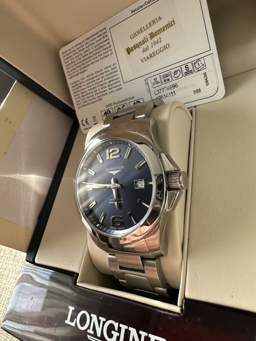 Vand ceas Longines Conquest diver automatic, 41mm, diver 300M