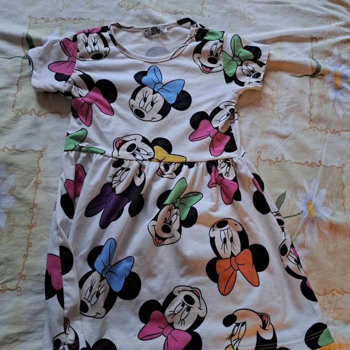 Детска рокля Мини маус 116 см