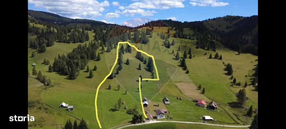 Teren de 14318m.p. în Paltinis, la 100m de strada Principala