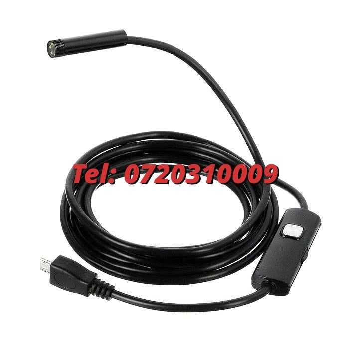 2 M Camera Endoscop boroscop 6 Led Inspectii Tehniceinstalatii
