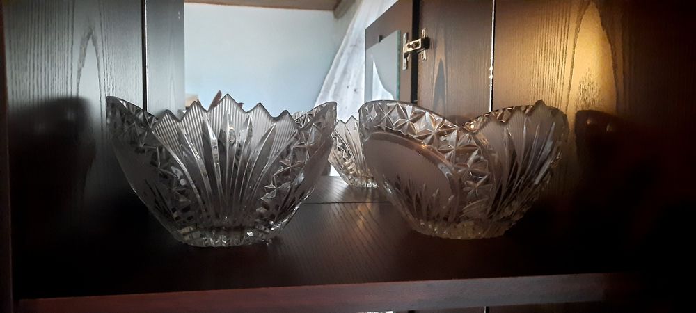 Хрустальные конфетницы,фруктовницы