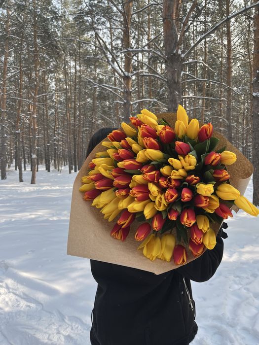 Тюльпаны шикарные