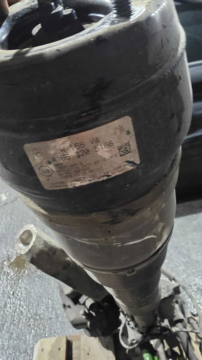 Amortizor stanga fata Mercedes ML w166 gle ADS perna A1663205166 ml350