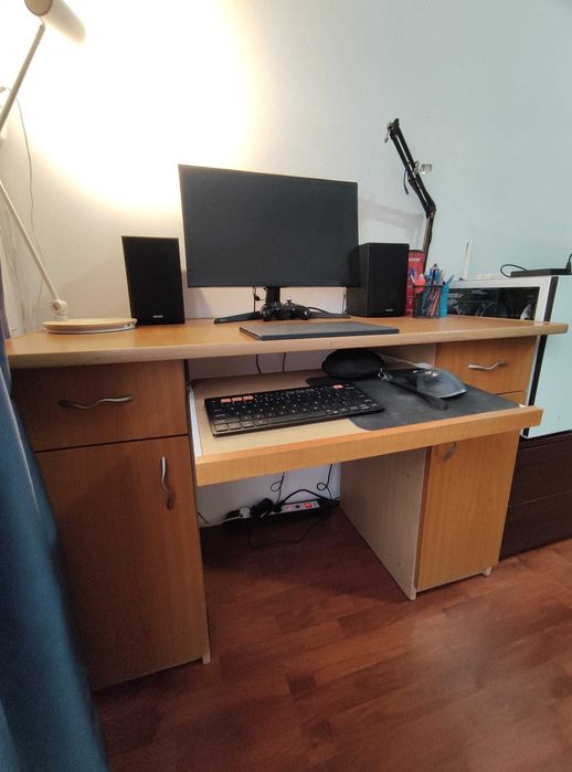 Birou + raft din PAL melaminat - București, Crângași