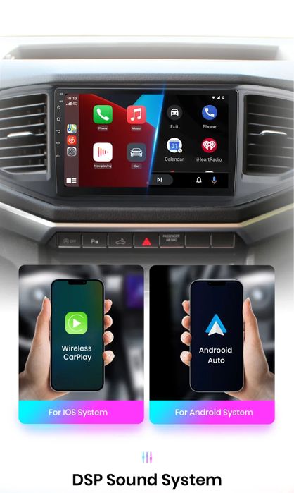 Navigatie Android VW AMAROK , Carplay Android Auto + Camera Marsarier