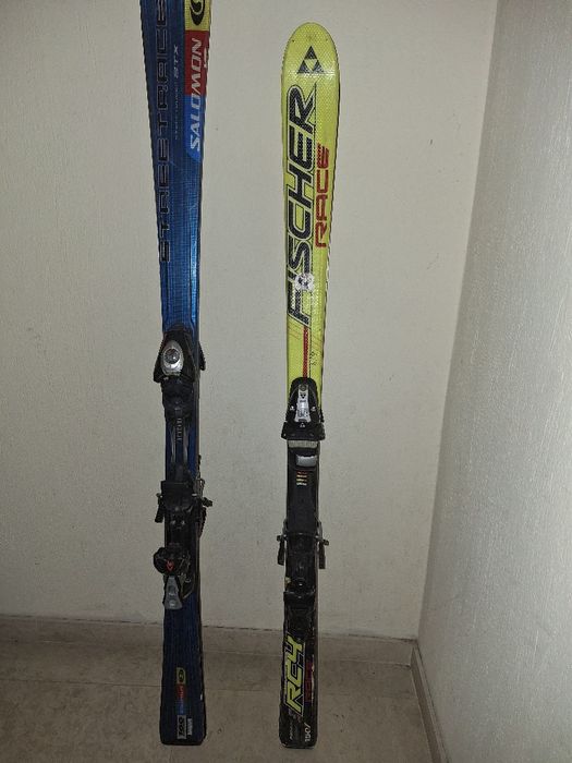 Ски Fsher Race и SALOMON Stx