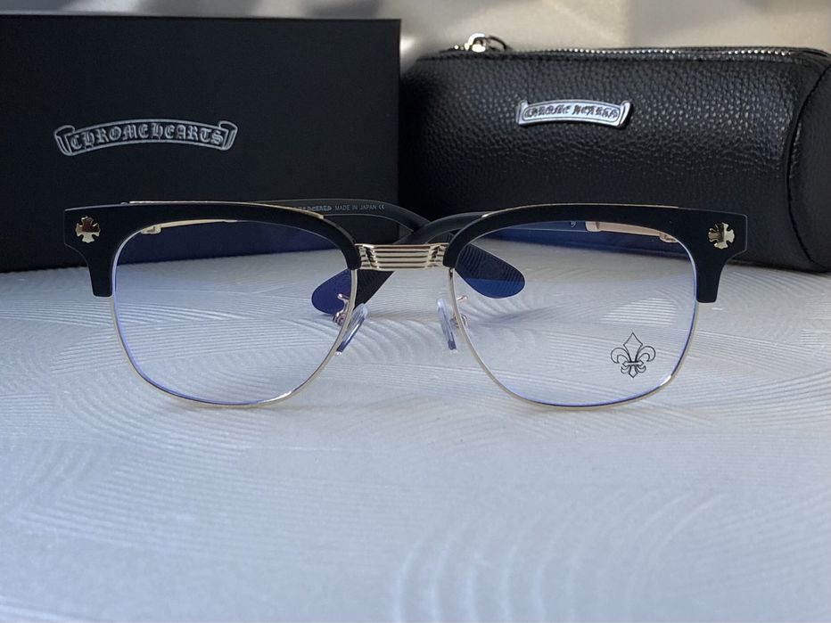 Очила за компютър Диоптрични рамки прозрачни слънчеви chrome hearts