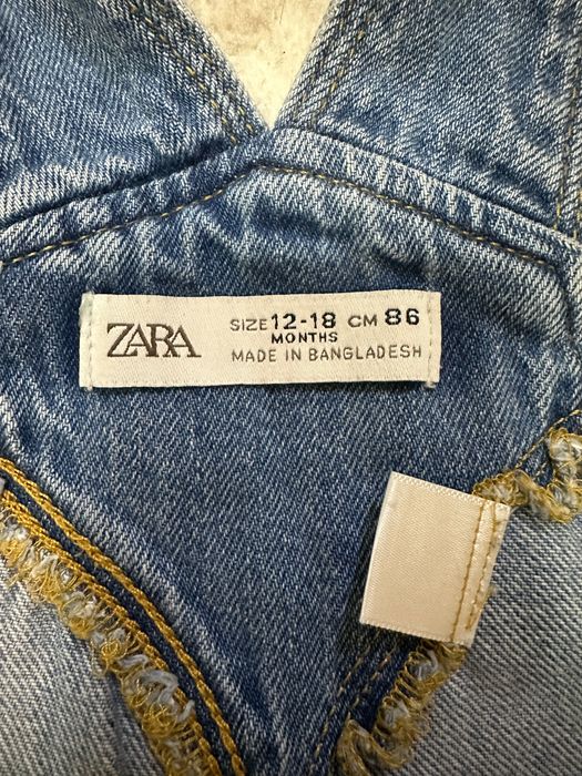 Джинсовый комбинезон