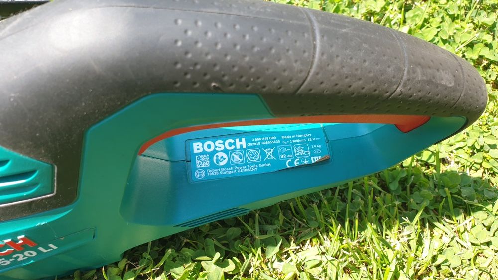 Foarfeca tuns gard viu Bosch AHS 55-20LI