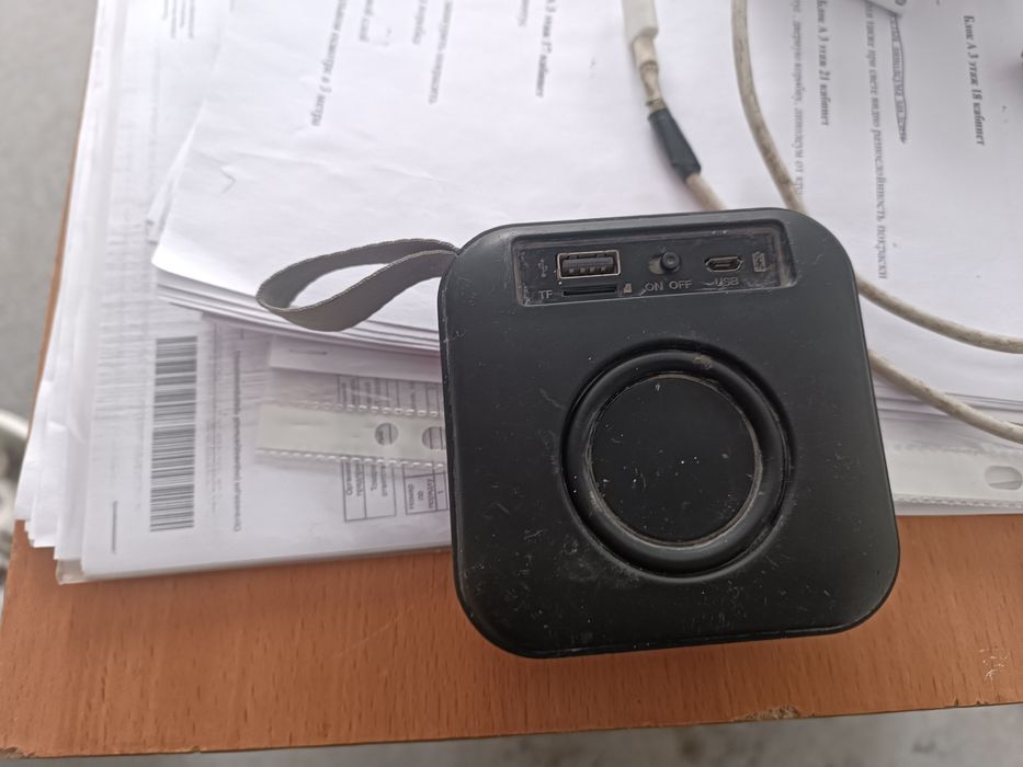 Колонка работающий