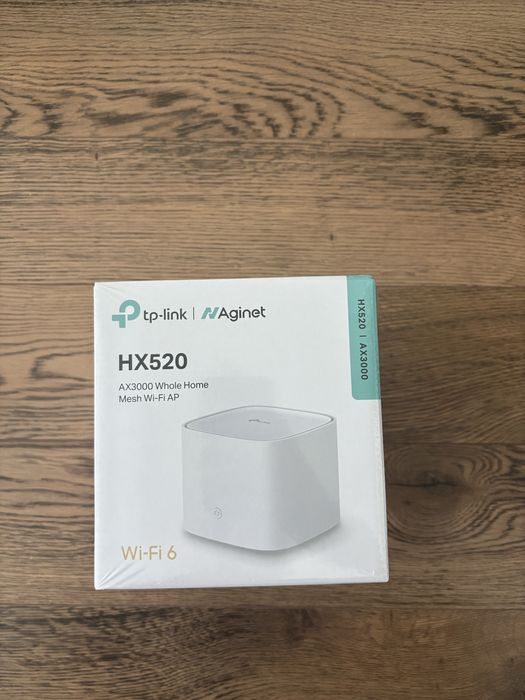 TP-Link Aginet HX520 – AX3000 Mesh Wi-Fi AP | НОВ, неразпечатван
