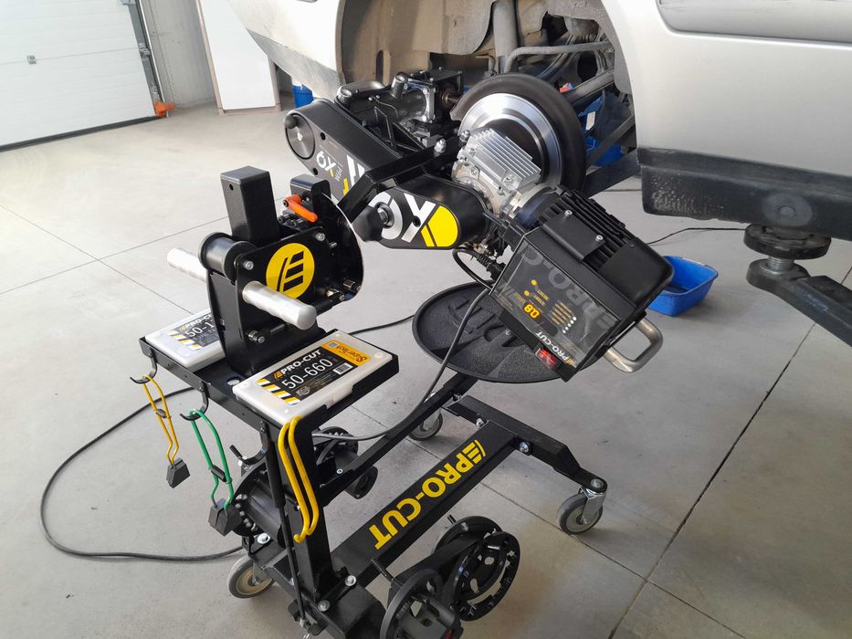 Изправяне/шлайфане/струговане на спирачни дискове с PRO-CUT X9