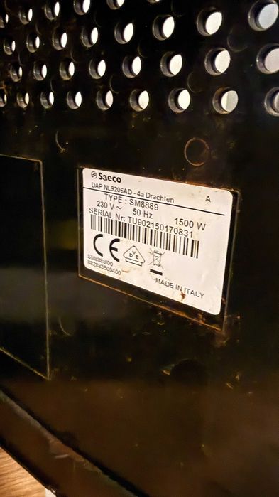 Saeco Xelsis Suprema SM8889 – Автоматична кафе машина, топ модел, LattePerfetto