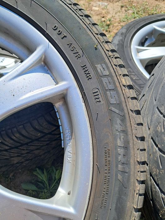 Vand jante aluminiu cu anvelope de vara
