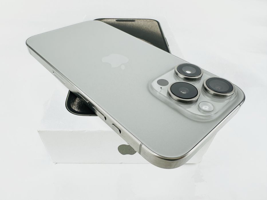 Apple iPhone 15 Pro 128GB Natural Titanium Отличен ! Гаранция!