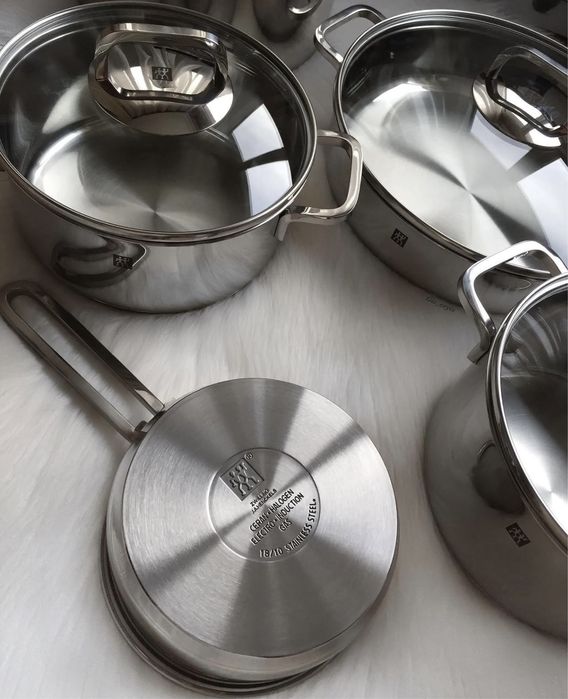 Со скидкой набор кастрюль zwilling