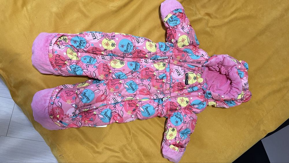 Зимний комбенизон на девочку