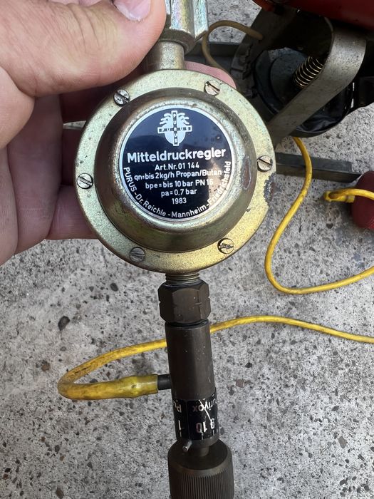 Tun anti păsării si rozătoare pe gaz