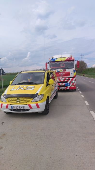 Tractări auto, Transport utilaje, Asistență rutieră,  Platformă auto