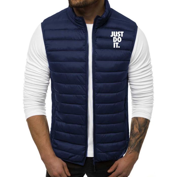 Мъжко яке без ръкави / елек, грейка JUST DO IT / AIR JORDAN - 5 ЦВЯТА!