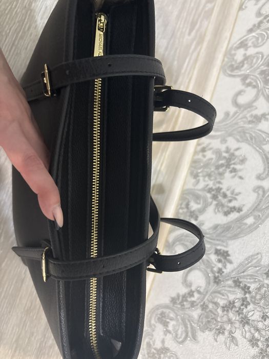 Сумка череая эко кожа