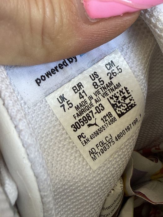 Оригинални кожени маратонки  PUMA BMW Future Cat ! 41 н