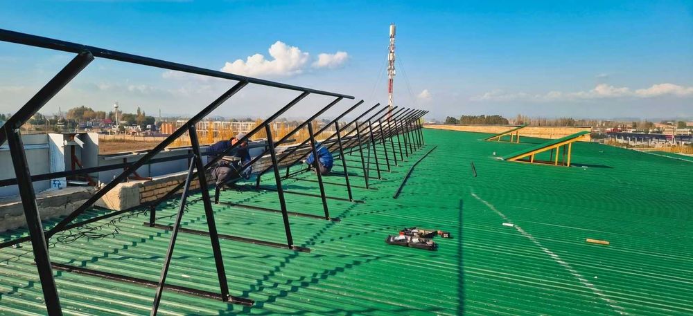 Quyosh panel 3 mlndan 9 mlngacha (1 kw uchun) o'rnatish xizmati