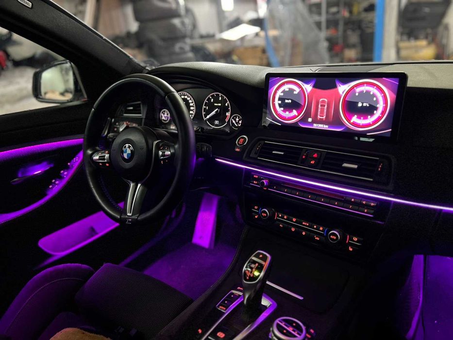 BMW 5 Series F10/F11 (2013-2016) NBT 12.3" - навигация, 2222+12