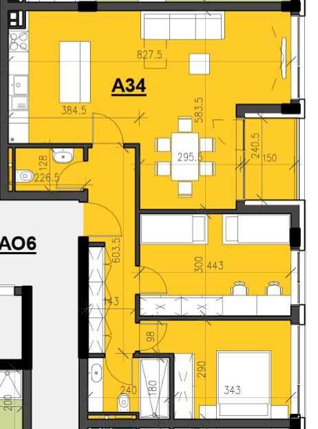 Продава се Тристаен апартамент в Пловдив, Остромила - 102 кв.м за 1400 €/кв.м - Снимка #2
