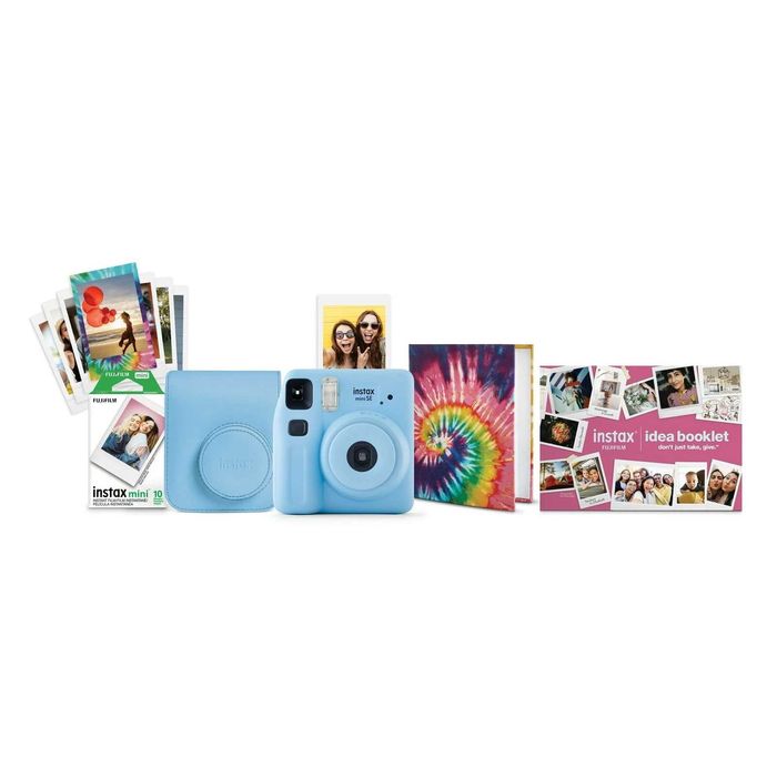 Fujifilm Instax Mini SE Instant Camera Bundle Blue | Нов