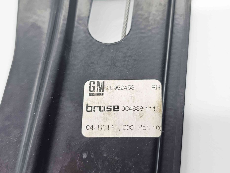 Macara electrica geam dreapta fata Opel Insignia A Facelift [Fabr 2008