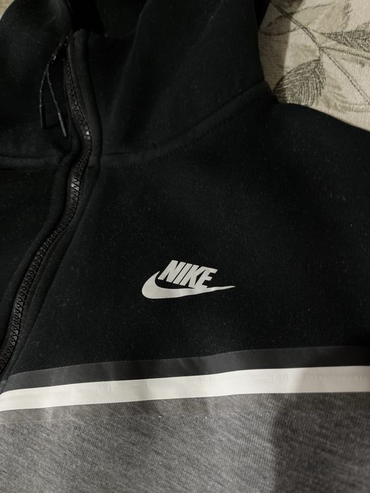 ‼️NIKE TECH FLEECE full-zip V1 Original culoarea “Dark-Grey”