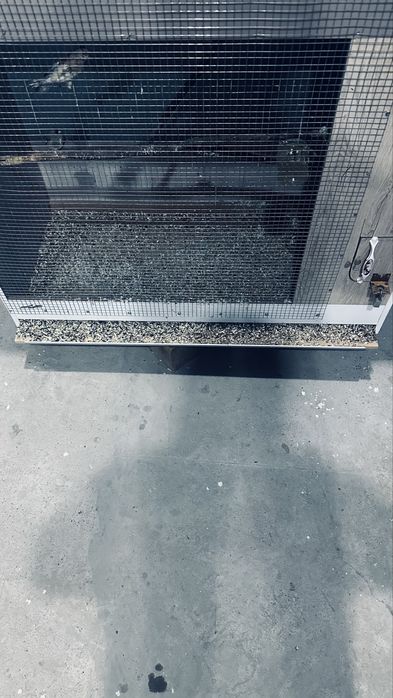 клетка для птиц из лмдф  Б/у