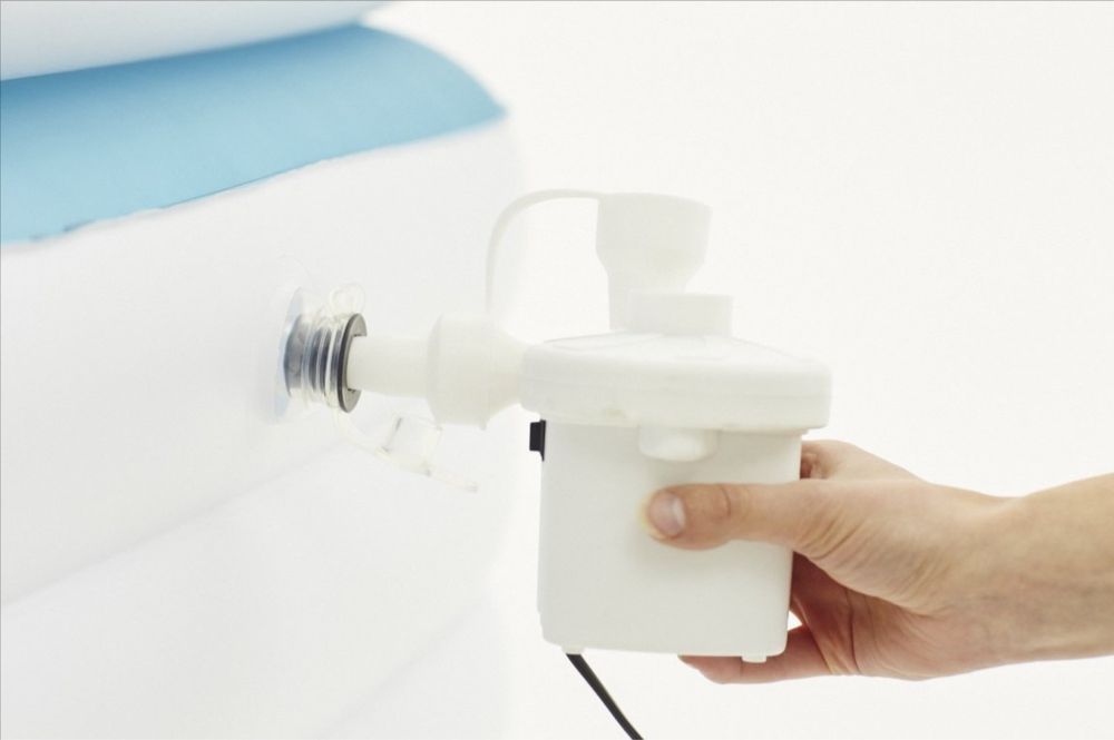 Надуваема вана Tubble с аксесоари (електрическа помпа, маркучи, други)