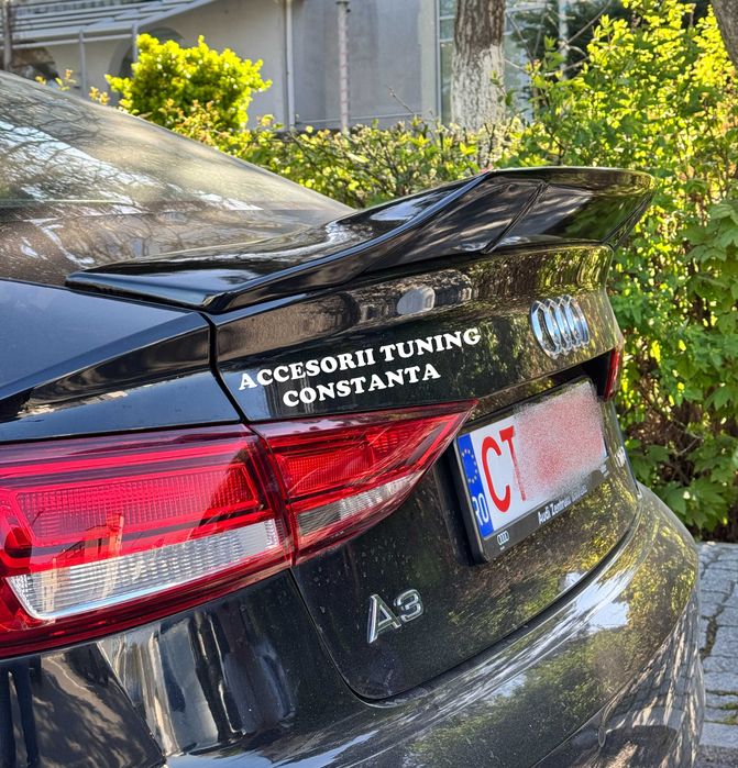 Eleron Portbagaj - Audi A3 8V 2014+ PSM Negru Lucios