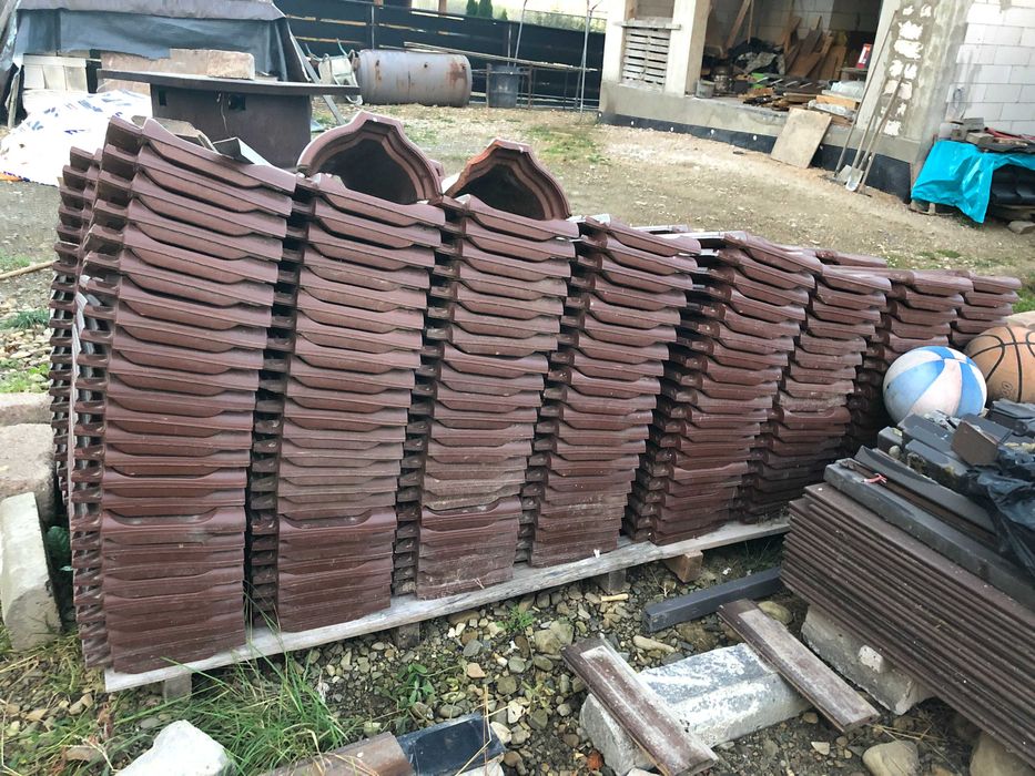 Tigla ceramica acoperis sau gard Germania model Cosmo 11