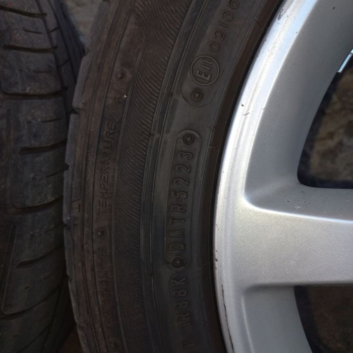Алуминиеви джанти в комплект с летни гуми  205/55 R16