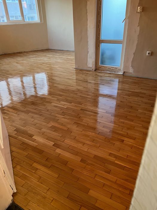 Циклене на паркет и дюшеме