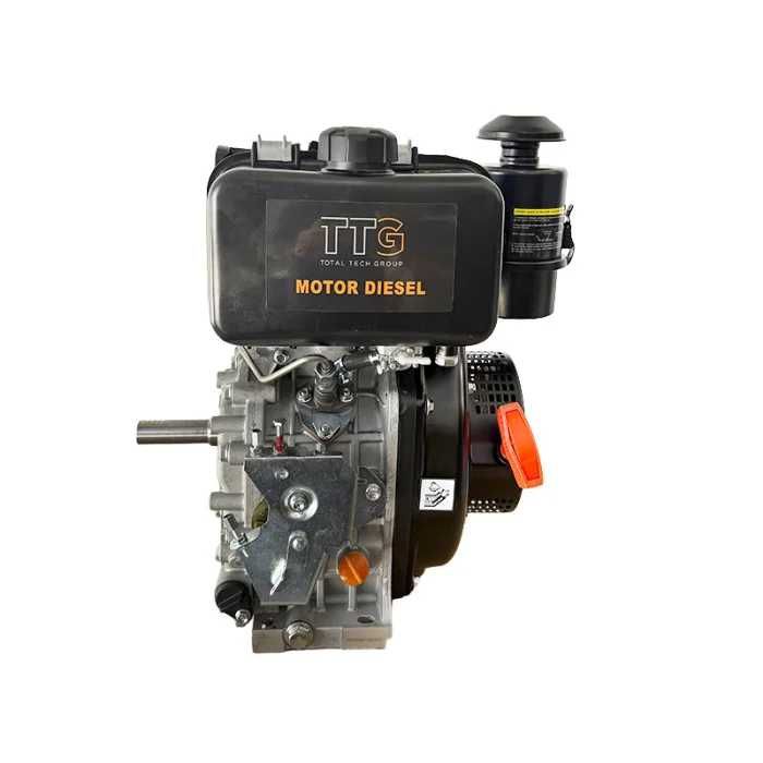 Motor motocultor 178F diesel 6 CP, arbore cu pană 25 mm