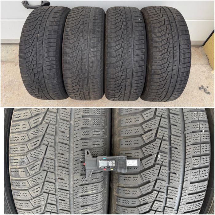 Roti - jante 17’ 5x120 BMW + Anvelope iarna Hankook 225/50 17