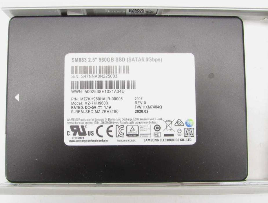 Micron 5300 MAX 960GB SSD