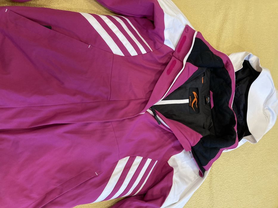 Ски каска Alpina и очила UVEX за момиче-150-155 см