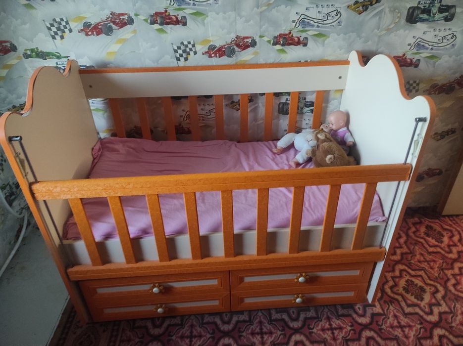 Бебешко легло с люлка +матрак