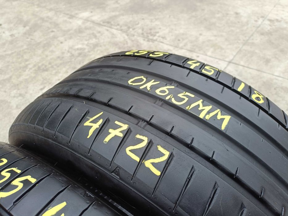 Doua anvelope de vara 255 45 18 falken azenis FK 520 dot 4722