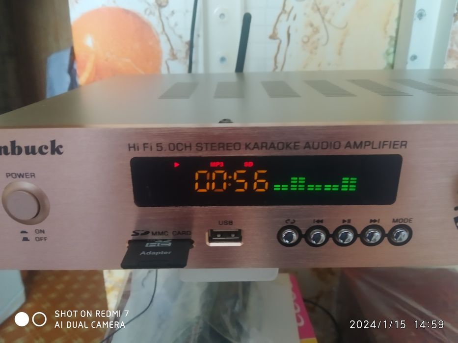 Пятиканальный Hi-Fi усилитель мощности Sunbuck AV-608B