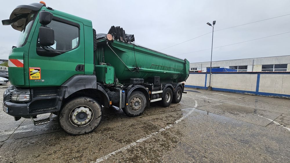 Renault kerax 8×4 an fab 2011 transmisie  volvo ,motor 460