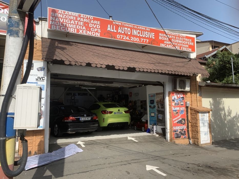 Service de electrica auto montaj navigatii Audio alarme senzori Parca