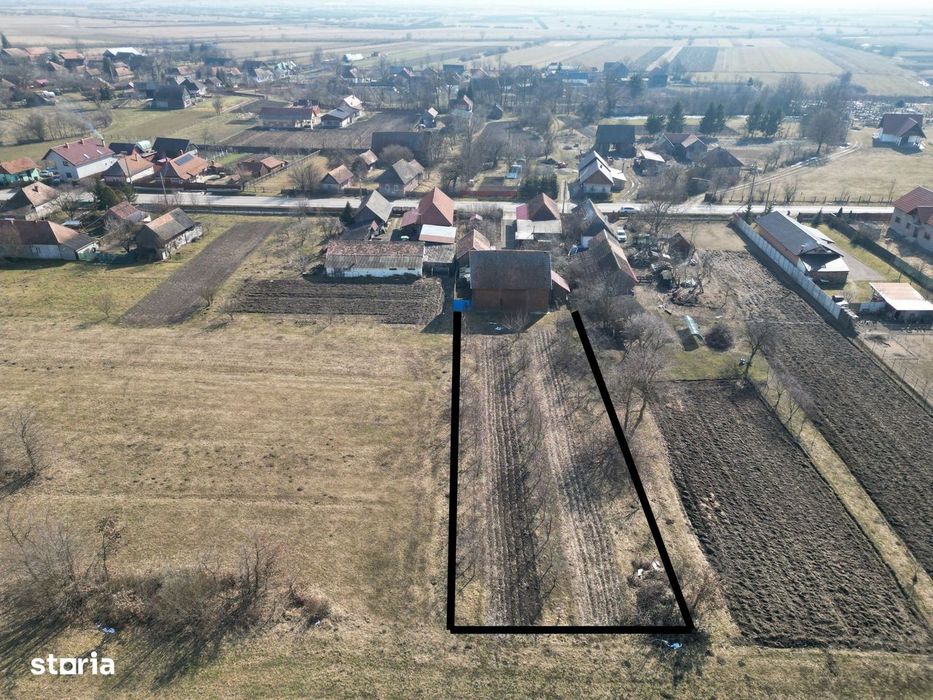 Casă 4 camere 94 mp + teren 1.527 mp Pachia jud. Covasna