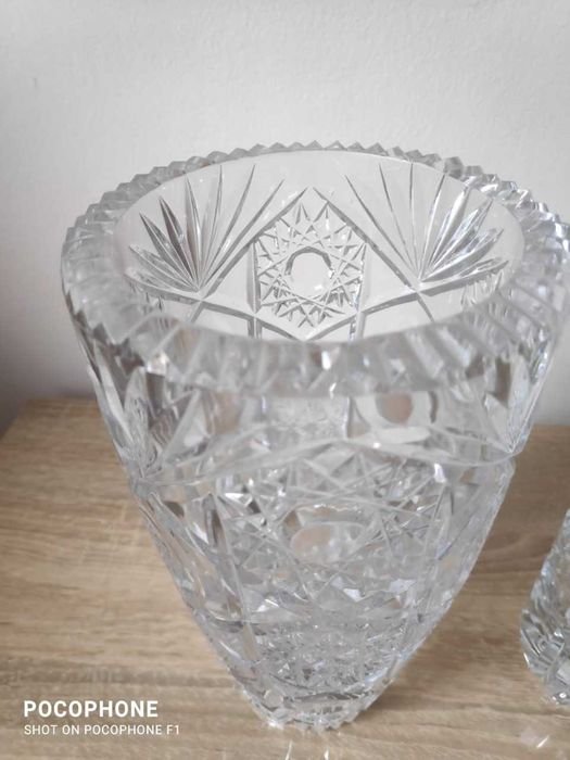 Хрустальная ваза советских времен